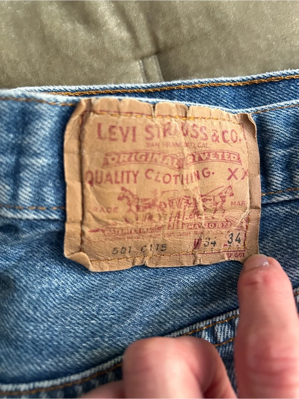Levis vintage men’s